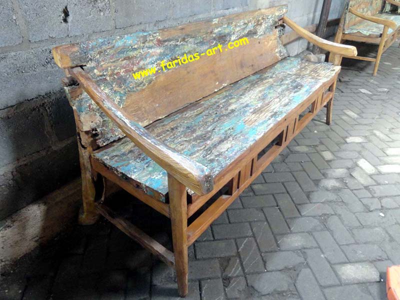 Bangko Kayu Jati ex. Prau (Asli)